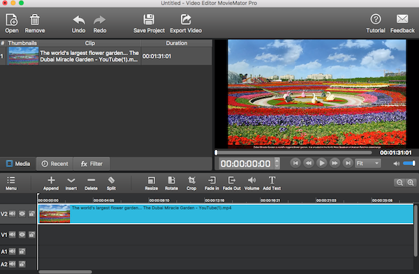 mac software video editing